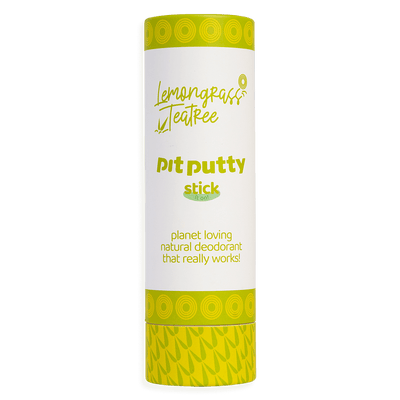 Lemongrass Tea Tree Pit Putty Stick - Front